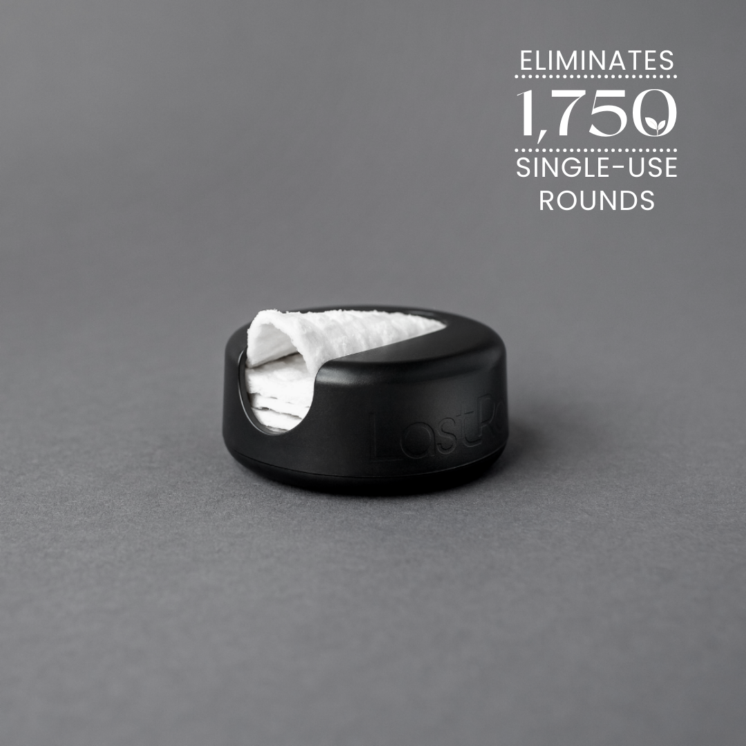 LastRound Reusable Cotton Rounds (Black)