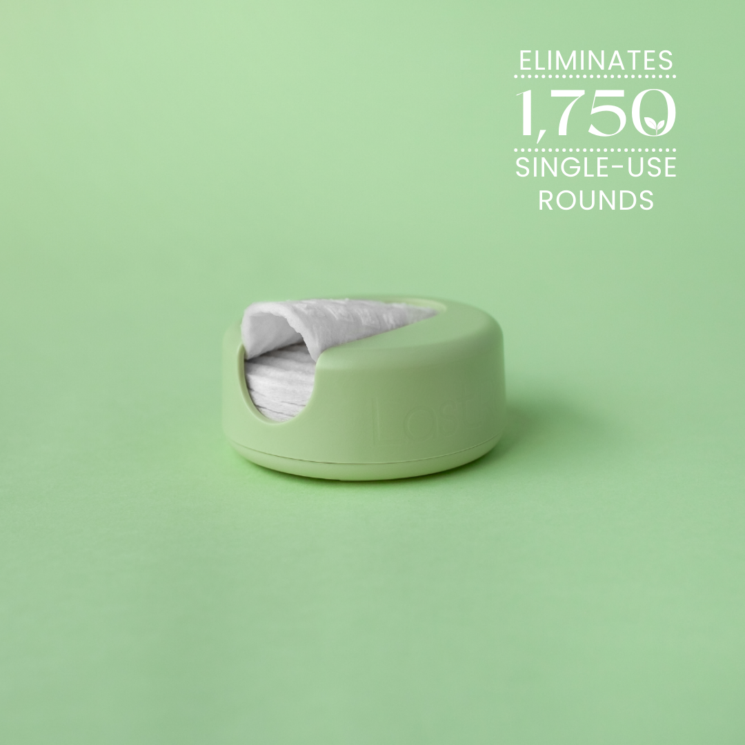 LastRound Reusable Cotton Rounds (Green)