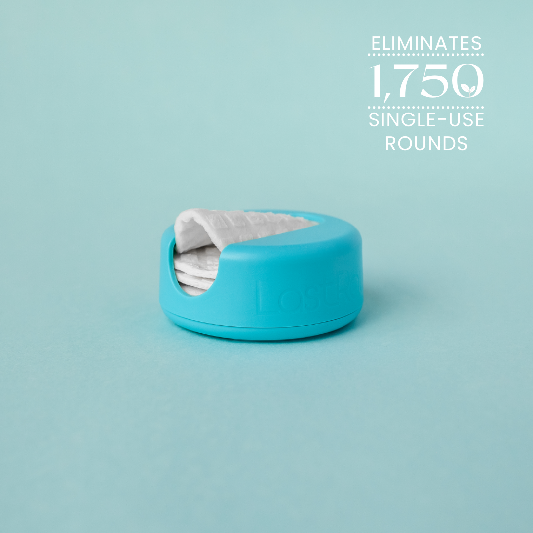 LastRound Reusable Cotton Rounds (Turquoise)